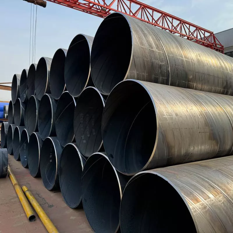 Črna spiralno varjena cev